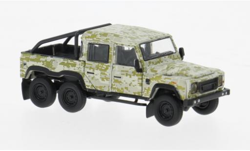 Diecast model cars Land Rover Defender 110 green 2016 1/64 BM Creations