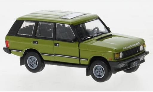 Diecast model cars Land Rover Range Rover Classic LSE olive 1992 1/64 BM Creations