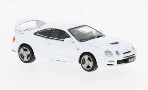 Diecast model cars Toyota Celica GT Four white 1/64 BM Creations