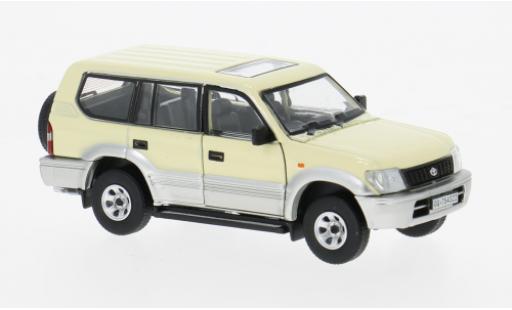 Diecast model cars Toyota Land Cruiser Prado beige 1/64 BM Creations