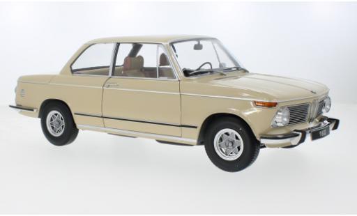 Diecast model cars Bmw 1602 berline beige 1971 1/12 KK Scale