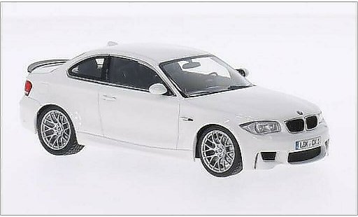Bmw 1M coupe 1/43 Minichamps M (E82) white 2011 diecast model cars