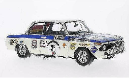 Bmw 2002 ti 1/18 Spark No.36 24h Nurburgring 1970 diecast model cars