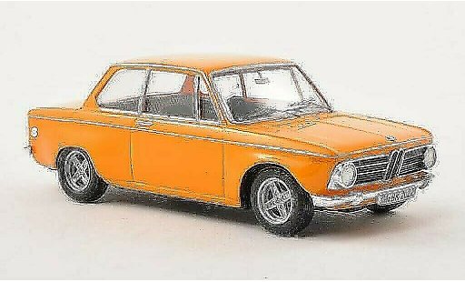 Bmw 2002 ti 1/43 WhiteBox verbreitert orange limited Auflage 500 piece 1971 diecast model cars