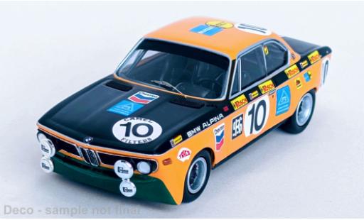 Diecast model cars Bmw 2800 CS 24h Spa 1971 #10 N.Lauda/G.Larrousse 1/43 Trofeu