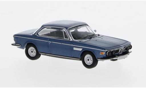 Diecast model cars Bmw 3.0 CSi (E9) blue 1971 1/87 Minichamps