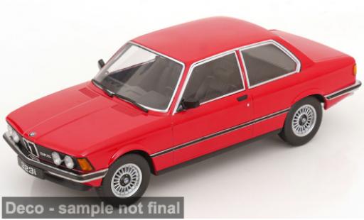 Diecast model cars Bmw 323 coupe i (E21) red 1978 1/18 KK Scale