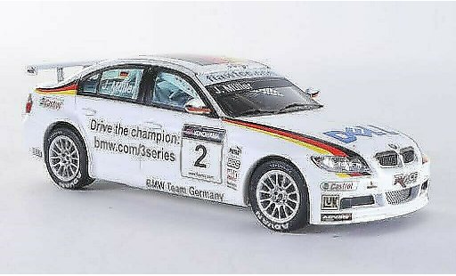 Bmw 320 WTCC 1/43 Spark Si No.2 Muller 2007 diecast model cars
