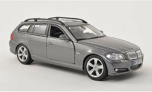 Bmw 335 touring 1/24 Burago E91 (E91) grey diecast model cars