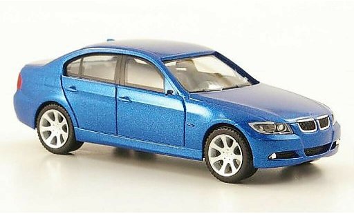 Bmw 335 berline 1/87 Herpa E90 Limousine (E90) blue 2005 diecast model cars