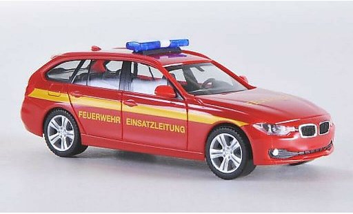 Bmw 330 Touring 1/87 Herpa F31 Fire brigade Einsatzleitung 2012 diecast model cars