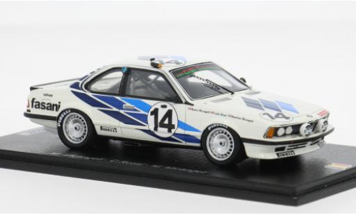 Diecast model cars Bmw 635 CSi 24h Spa 1986 #14 M.Micangeli/C.Rossi 1/43 Spark