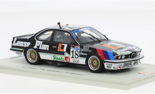 Diecast model cars Bmw 635 CSi 24h Spa 1987 #18 M.Duez/Ph.Verellen 1/43 Spark