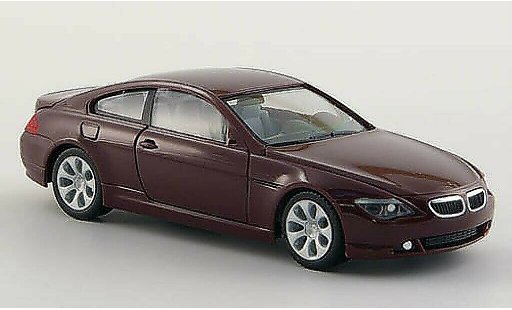 Bmw 650 E63 1/87 Herpa Coupe red 2004 diecast model cars