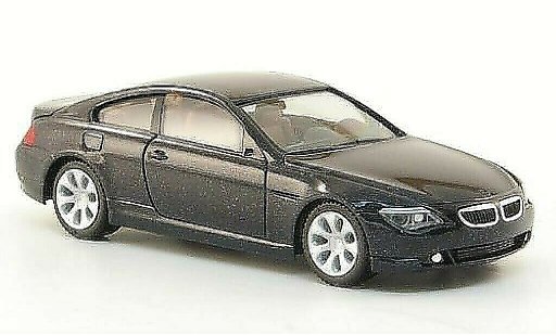 Bmw 630 E63 1/87 Herpa Coupe black 2004 diecast model cars