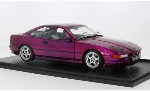 Diecast model cars Bmw 850 csi (E31) pink 1/18 Solido