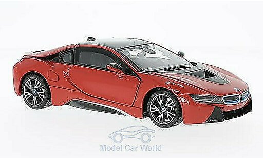 Bmw i8 Coupe 1/24 Rastar red diecast model cars
