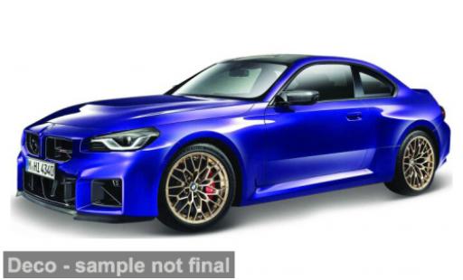 Diecast model cars Bmw M2 CS blue 2026 Bburago 1/43 Burago