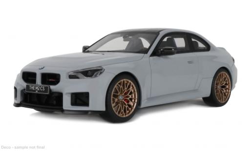 Diecast model cars Bmw M2 CS grey 2026 1/18 GT Spirit