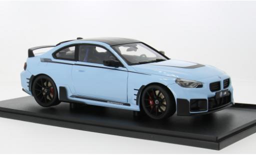 Diecast model cars Bmw M2 coupe (G87) blue 1/18 Solido