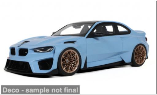 Diecast model cars Bmw M2 coupe blue 2025 1/18 GT Spirit