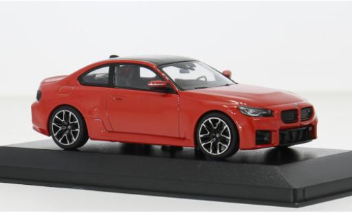Diecast model cars Bmw M2 coupe red 2023 1/43 Minichamps