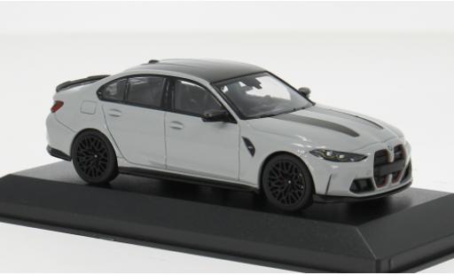 Diecast model cars Bmw M3 CS grey 2023 1/43 Minichamps