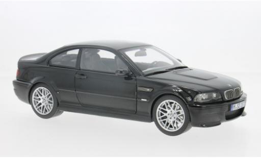 Diecast model cars Bmw M3 CSL black 1/18 Norev