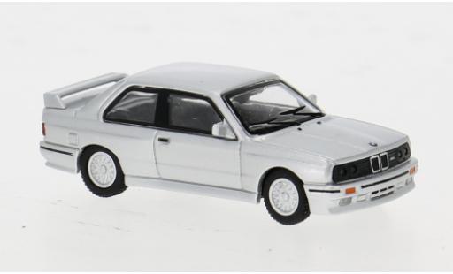 Diecast model cars Bmw M3 coupe (E30) silver 1/87 Minichamps