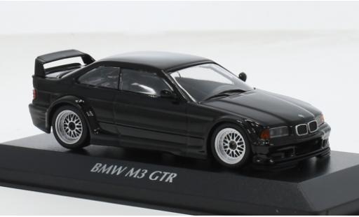 Diecast model cars Bmw M3 GTR (E36) black 1/43 Maxichamps