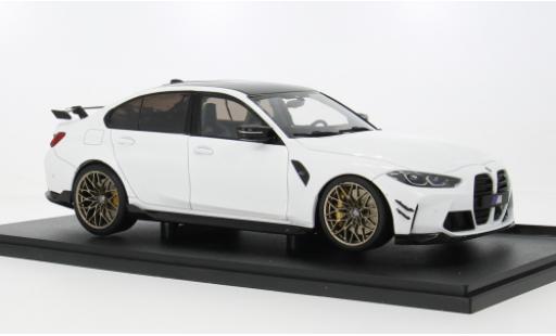 Diecast model cars Bmw M3 berline (G80) white 1/18 Solido