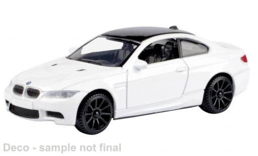 Diecast model cars Bmw M3 coupe white 2008 1/43 Motormax