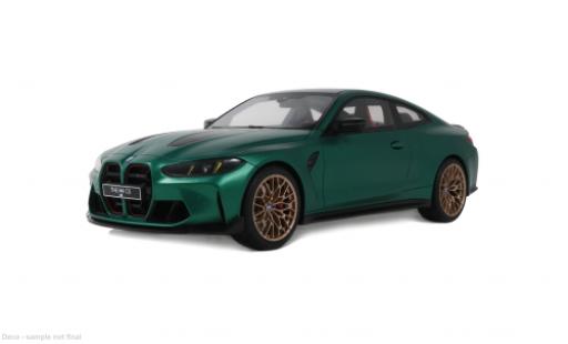 Diecast model cars Bmw M4 CS green 2024 1/18 GT Spirit