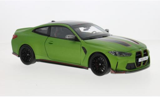 Diecast model cars Bmw M4 CSL (G82) green 2022 1/18 Minichamps