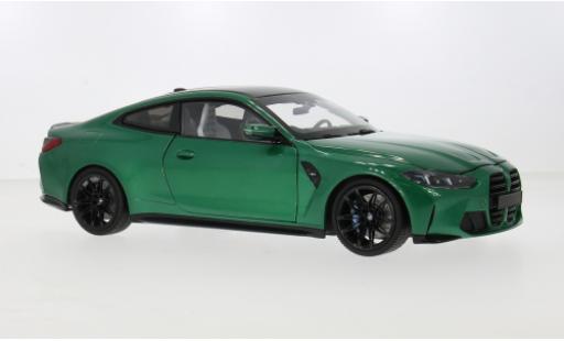 Diecast model cars Bmw M4 coupe (G82) green 2024 1/18 Minichamps