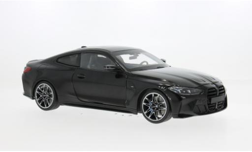 Diecast model cars Bmw M4 coupe (G82) black 2024 1/18 Minichamps