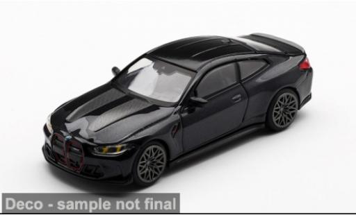 Diecast model cars Bmw M4 coupe (G82) black 2025 1/64 Mini GT