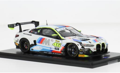 Diecast model cars Bmw M4 gt3 12h Bathurst 2025 #46 V.Rossi/C.Weerts 1/43 Spark