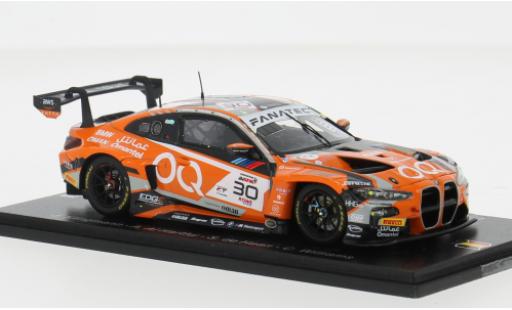 Diecast model cars Bmw M4 GT3 #30 1/43 Spark