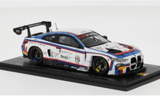 Diecast model cars Bmw M4 gt3 EVO 24h Spa 2025 Italia Ceccato Racing #15 M.J.Tomasoni/F.Malvestiti 1/43 Spark