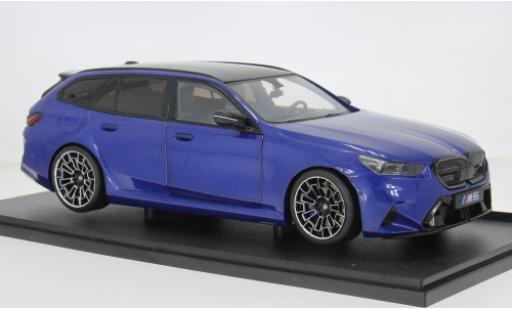 Diecast model cars Bmw M5 berline (G99) blue 1/18 Solido