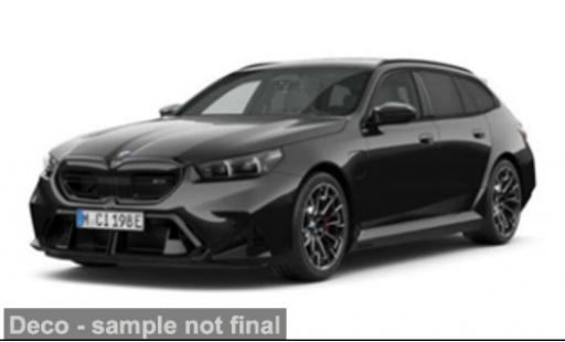 Diecast model cars Bmw M5 berline black 2025 1/18 Solido