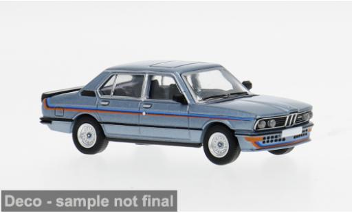 Diecast model cars Bmw M535 berline i (E12) blue/Dekor 1980 1/87 PCX87