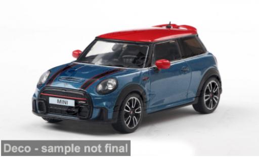 Diecast model cars Mini Cooper Base Bmw blue/red 2023 1/43 Solido