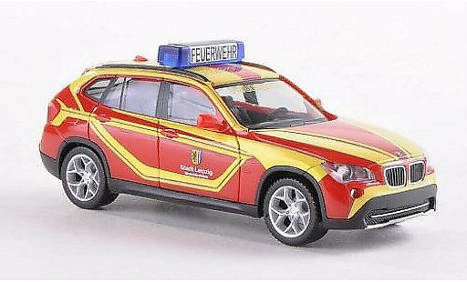 Bmw X1 pompiers 1/87 Herpa FW Leipzig diecast model cars