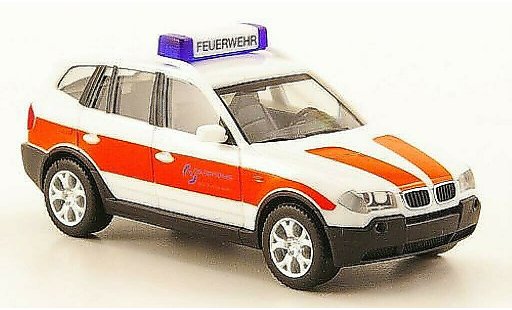 Bmw X3 E83 1/87 Herpa ELW Werksfire brigade Salzgitter AG diecast model cars