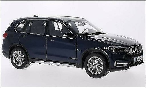 Bmw X5 F15 1/18 Paragon metallic blue diecast model cars