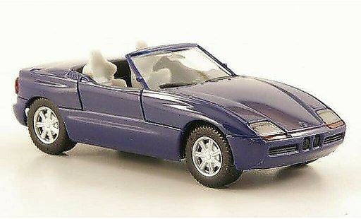 Bmw Z1 roadster 1/87 Herpa blue diecast model cars
