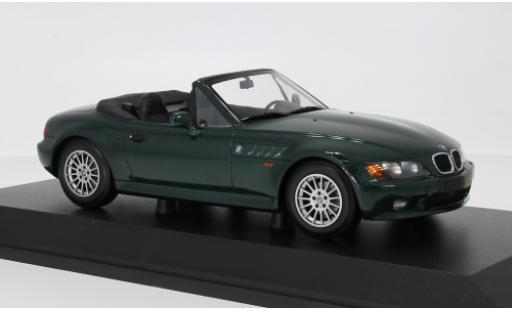 Diecast model cars Bmw Z3 roadster (E36/7) green 1997 1/18 Minichamps