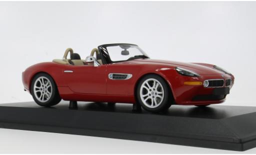 Diecast model cars Bmw Z8 roadster (E52) red 2000 1/18 Minichamps